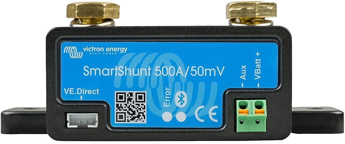 Victron Energy SmartShunt 500 amp 50 millivolt Bluetooth battery monitor